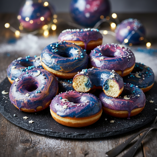 Vegan Cosmic Doughnuts recipe