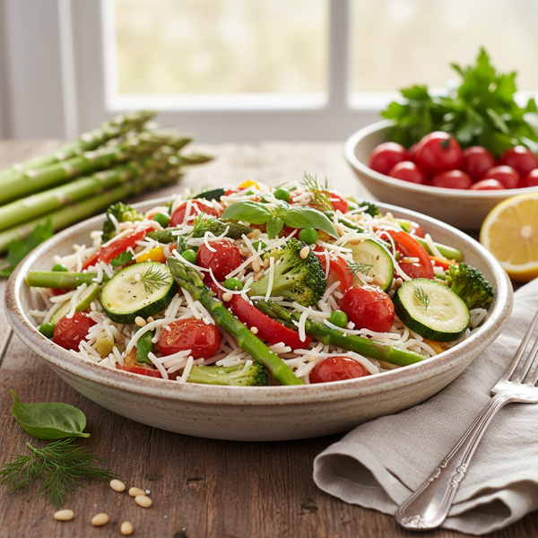 Vegetable-Loaded Rice Primavera recipe