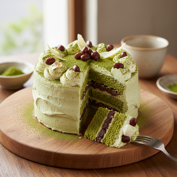 Velvet Matcha & Azuki Delight recipe