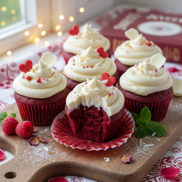 Velveteen Valentines Cupcakes recipe