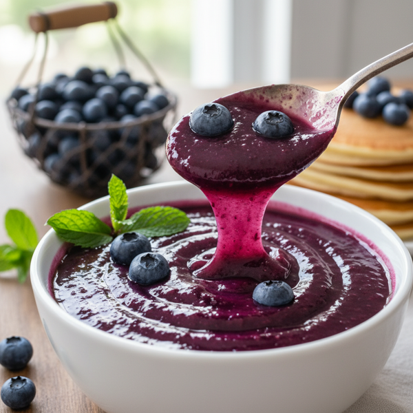 Velvety Blueberry Bliss Sauce recipe