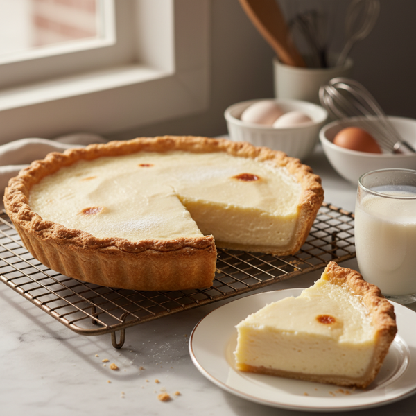 Velvety Buttermilk Bliss Pie recipe