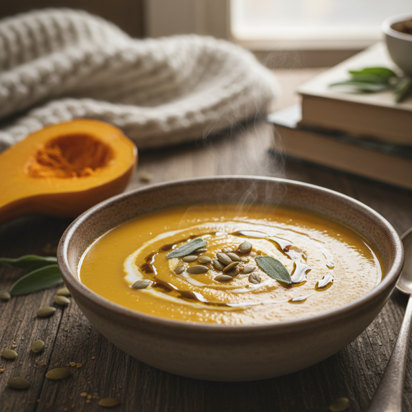 Velvety Butternut Squash Soup recipe