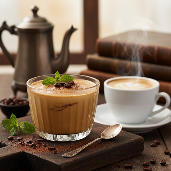 Velvety Coffee Infused Panna Cotta recipe