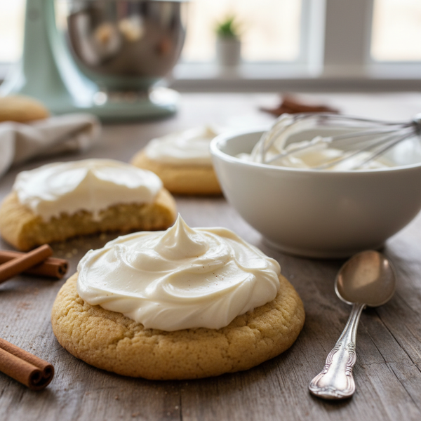 Velvety Cream Cheese Cookie Icing recipe