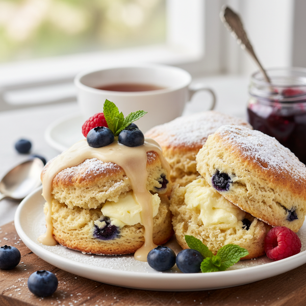 Velvety Cream Cheese Delight Scones recipe