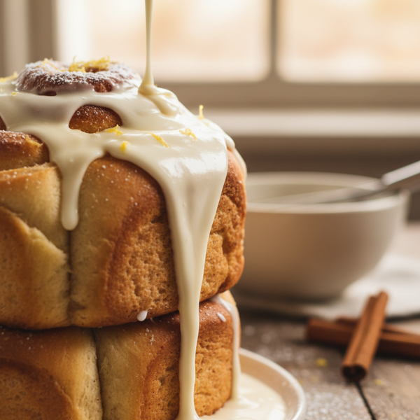 Velvety Cream Cheese Glaze recipe