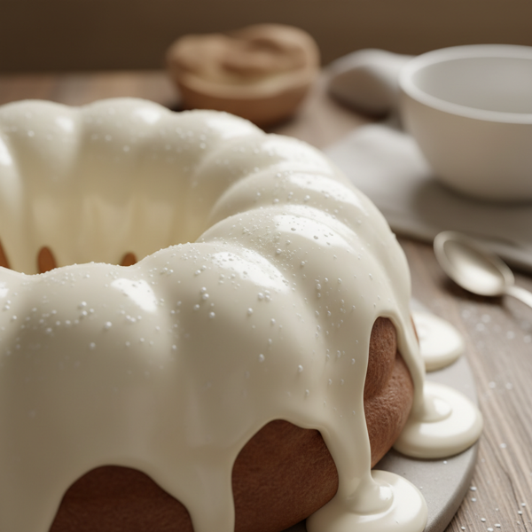 Velvety Cream Glaze recipe