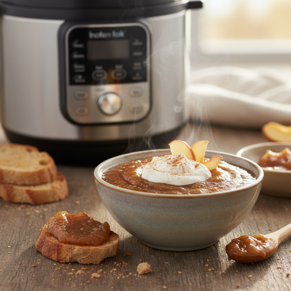 Velvety Electric Pressure Cooker Apple Butter recipe