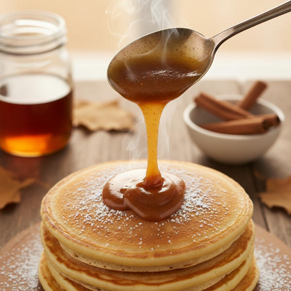 Velvety Maple-Cinnamon Dessert Glaze recipe