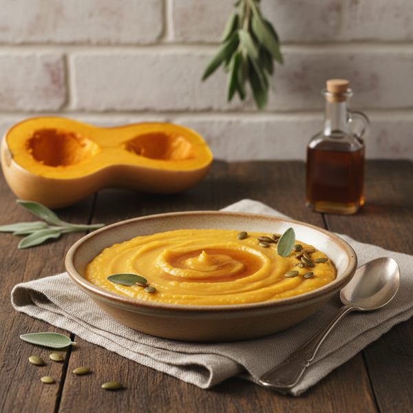 Velvety Maple Butternut Squash Purée recipe