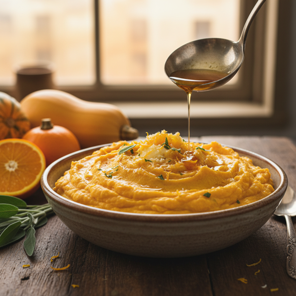 Velvety Orange-Infused Winter Squash Mash recipe