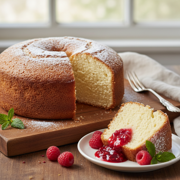 Velvety Philadelphia Cream Cheese Pound Cake recipe