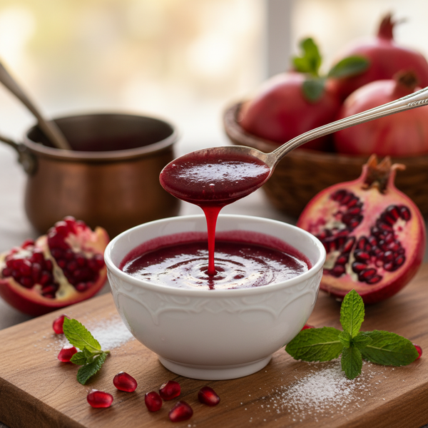 Velvety Pomegranate Reduction recipe