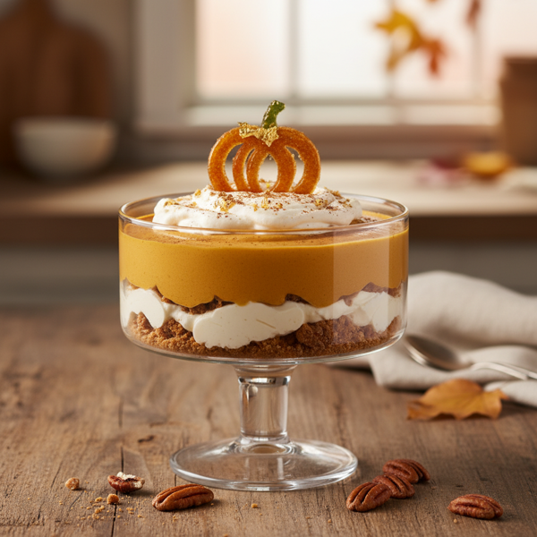 Velvety Pumpkin Chiffon Delight recipe
