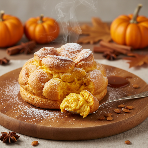 Velvety Pumpkin Cloud Soufflé recipe