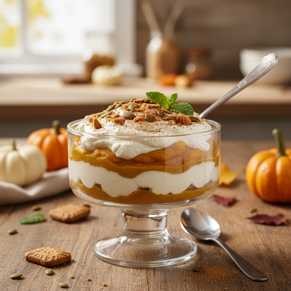 Velvety Sour Cream Pumpkin Delight recipe