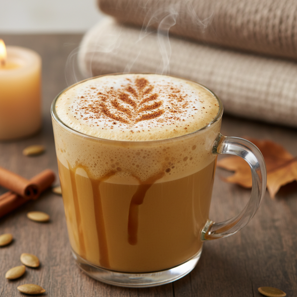 Velvety Soy Pumpkin Spice Latte recipe