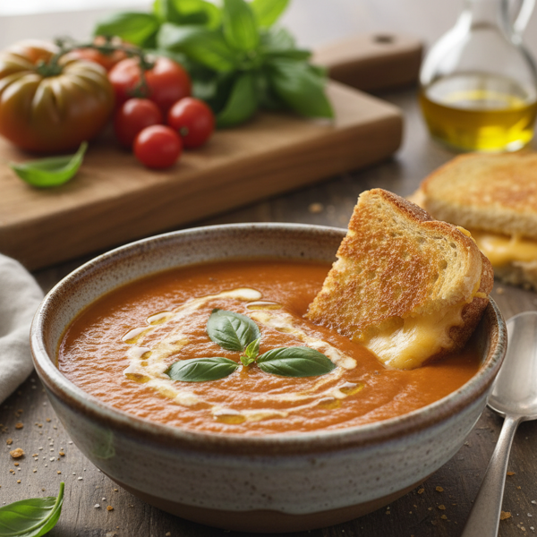 Velvety Tomato Basil Delight recipe