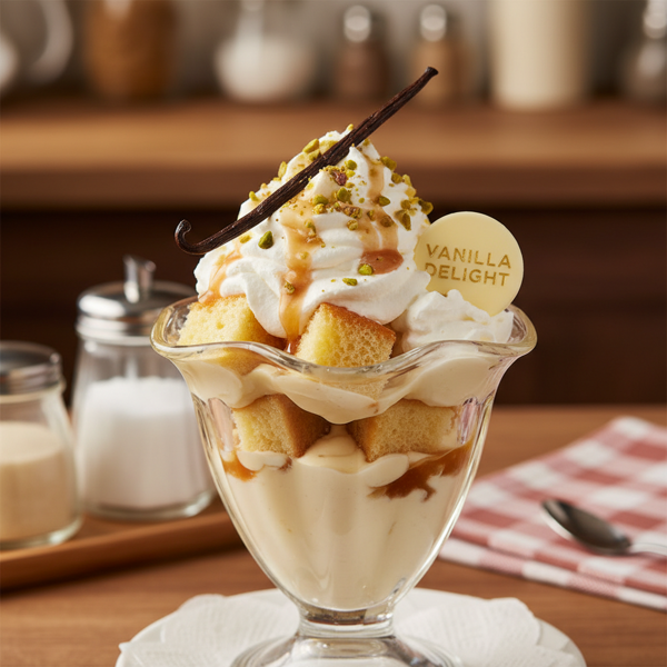 Velvety Vanilla Dinette Delight recipe