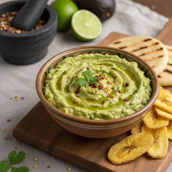Venezuelan Avocado Salsa Verde with a Kick recipe