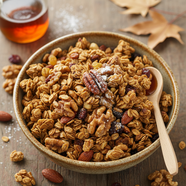 Vermont Maple Nut Granola recipe
