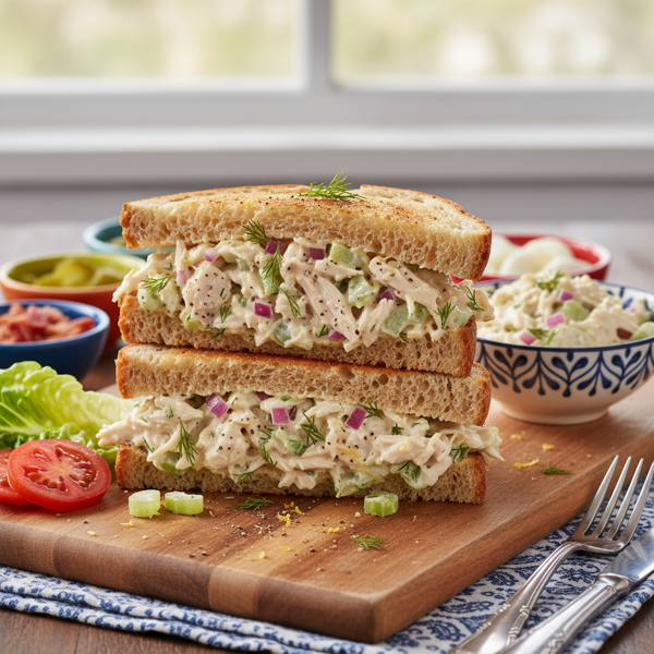 Versatile Canned Chicken Salad Sandwiches recipe