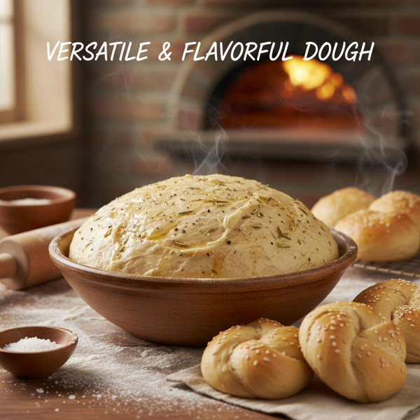Versatile Flavorful Dough for Buns and Rolls recipe