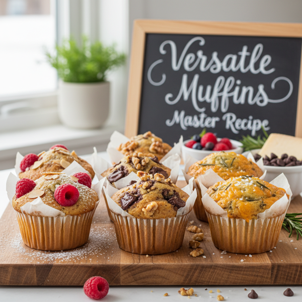 Versatile Muffins Master Recipe recipe