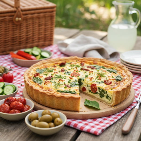 Versatile Picnic Quiche recipe
