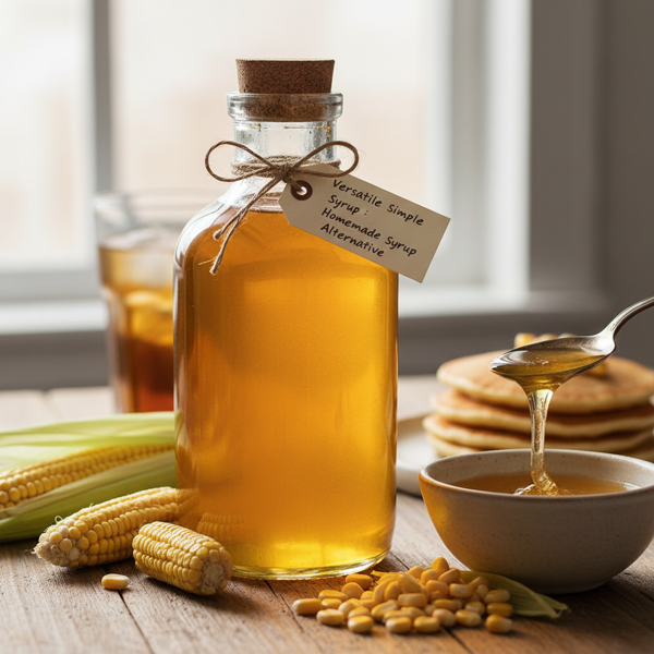 Versatile Simple Syrup: A Homemade Corn Syrup Alternative recipe