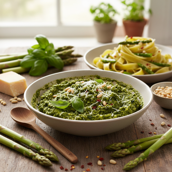 Vibrant Asparagus Pesto recipe
