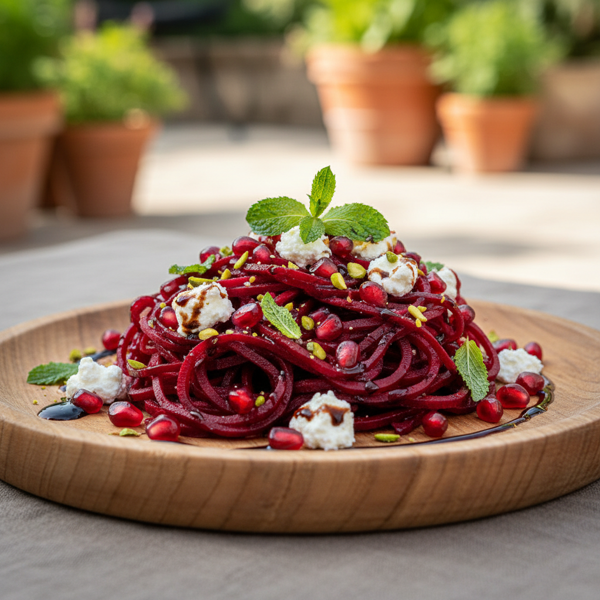 Vibrant Beetroot and Pomegranate Delight recipe