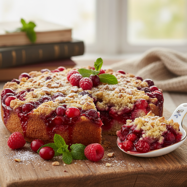 Vibrant Cranberry-Raspberry Delight recipe