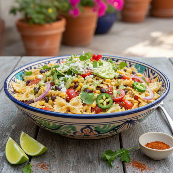 Vibrant Fiesta Pasta Salad recipe