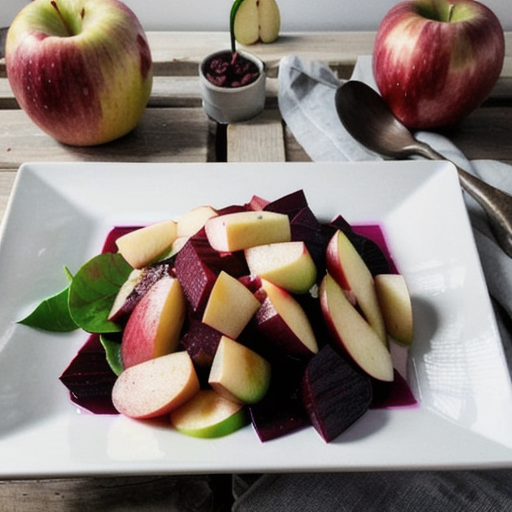 Vibrant Finnish Beet and Apple Salad recipe