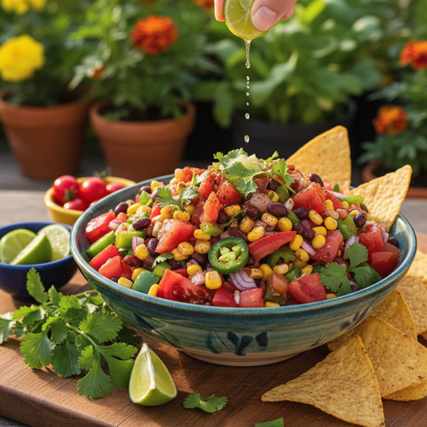 Vibrant Garden Salsa recipe