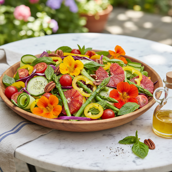 Vibrant Garden Toss recipe