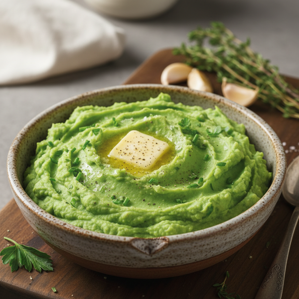 Vibrant Green Mashed Potatoes recipe