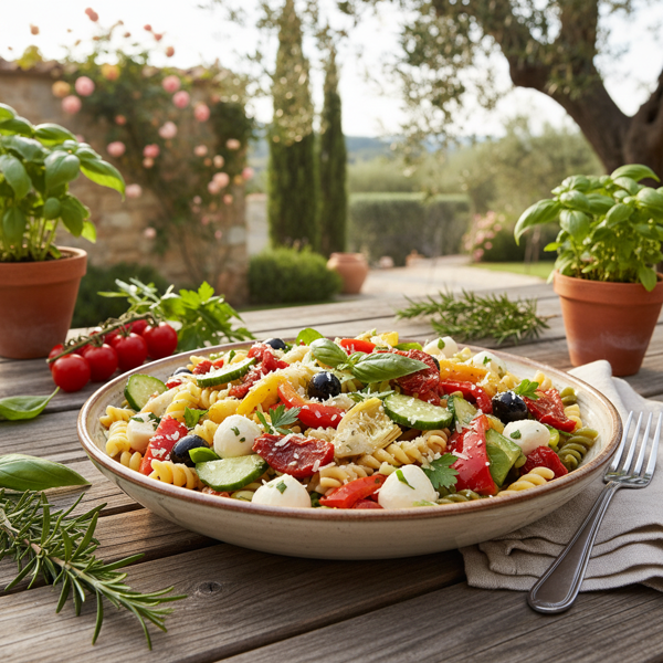 Vibrant Italian Garden Pasta Salad recipe