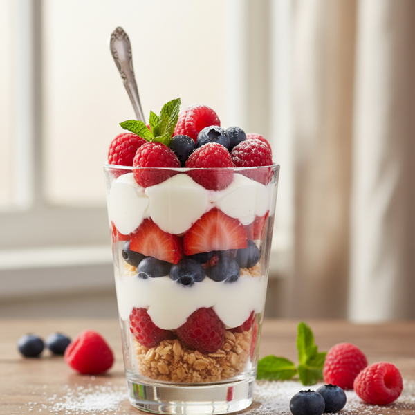 Vibrant Layered Berry Delight recipe