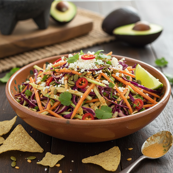 Vibrant Mexican Slaw recipe