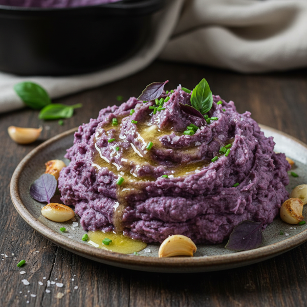 Vibrant Purple Majesty Mashed Potatoes recipe