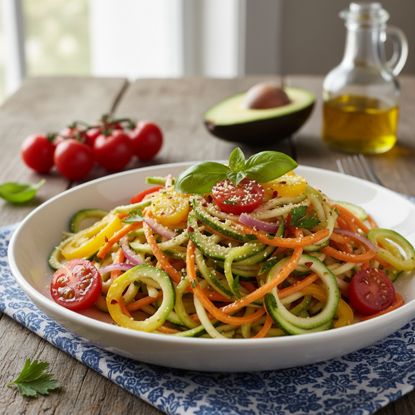 Vibrant Raw Vegetable Pasta Sauce recipe