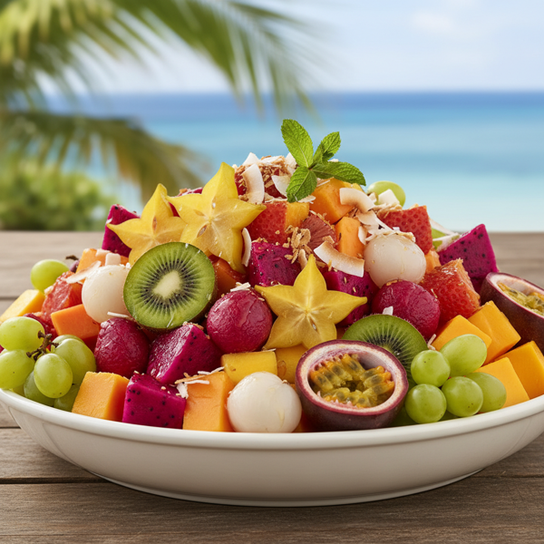 Vibrant Tropical Fruit Medley recipe