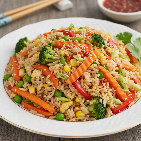 Vibrant Vegetable Fried Rice recipe