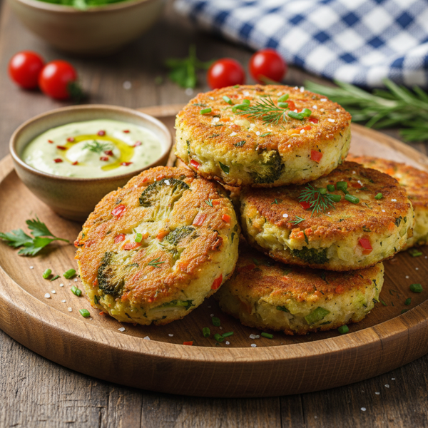 Vibrant Veggie Potato Patties recipe
