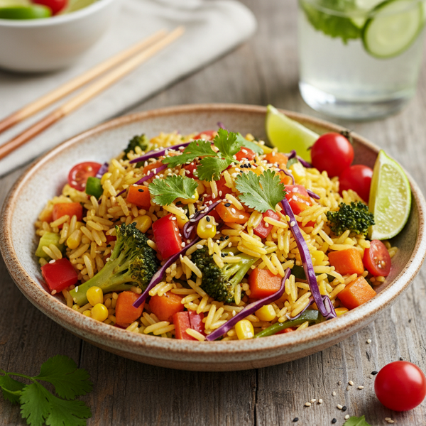 Vibrant Veggie Rice Medley recipe