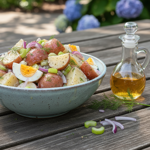 Vibrant Vinegar-Infused Potato Salad recipe