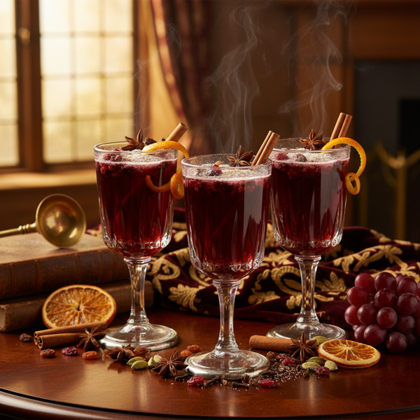 Victorian Spiced Mulled Port Wine Delight recipe